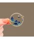 XSB303 - Mountain Landscape Saree Brooch